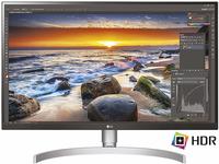 LG 27UK850-W LED-Monitor silber/weiß, AMD Free-Sync, Pivot, HDR, USB-C